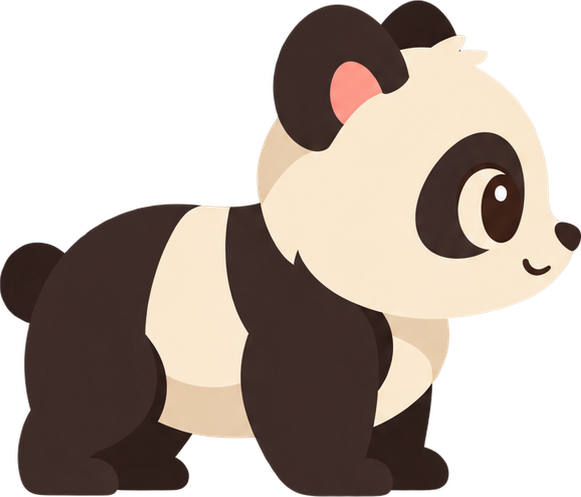 Panda calme